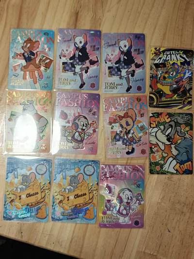 寸草不生拍卖第十八期  - 卡游 猫和老师 卡位11张