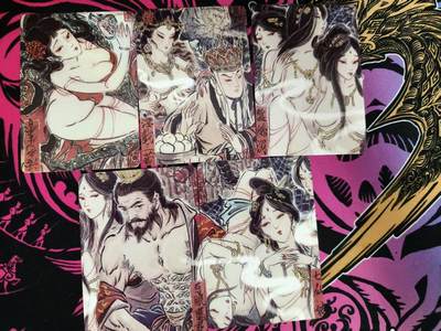 寸草不生拍卖第十八期  - 彫仙 手绘复刻 5张