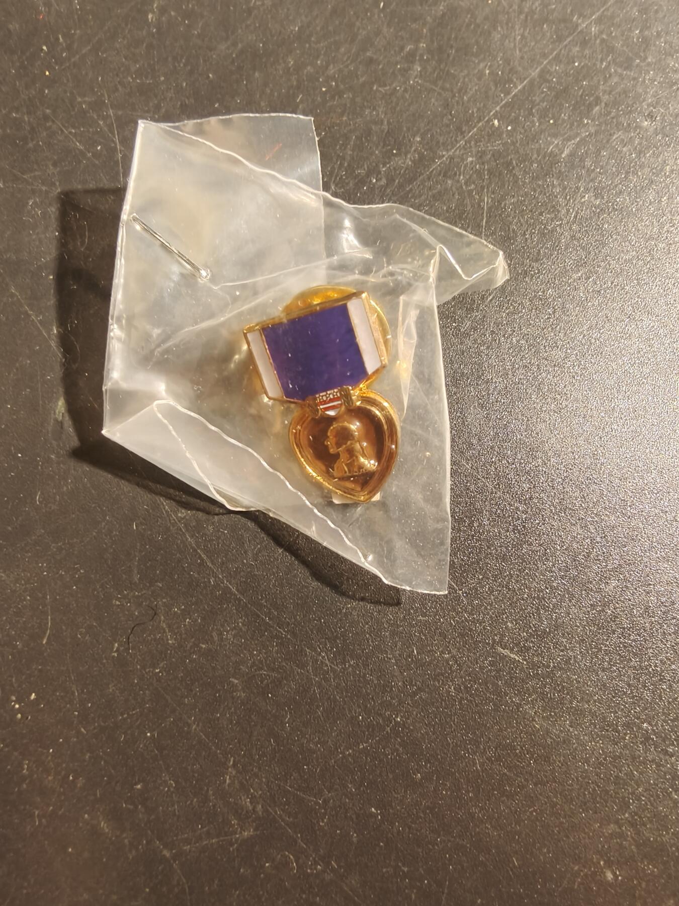 老王徽章第177期 美国紫心勋章徽章