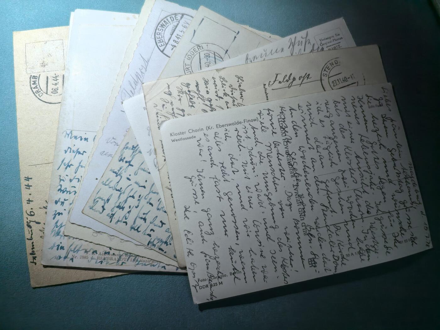 盛世勋华——号角文化勋章邮票专场拍卖第299期 德国（1939）1940年代实寄明信片 10张