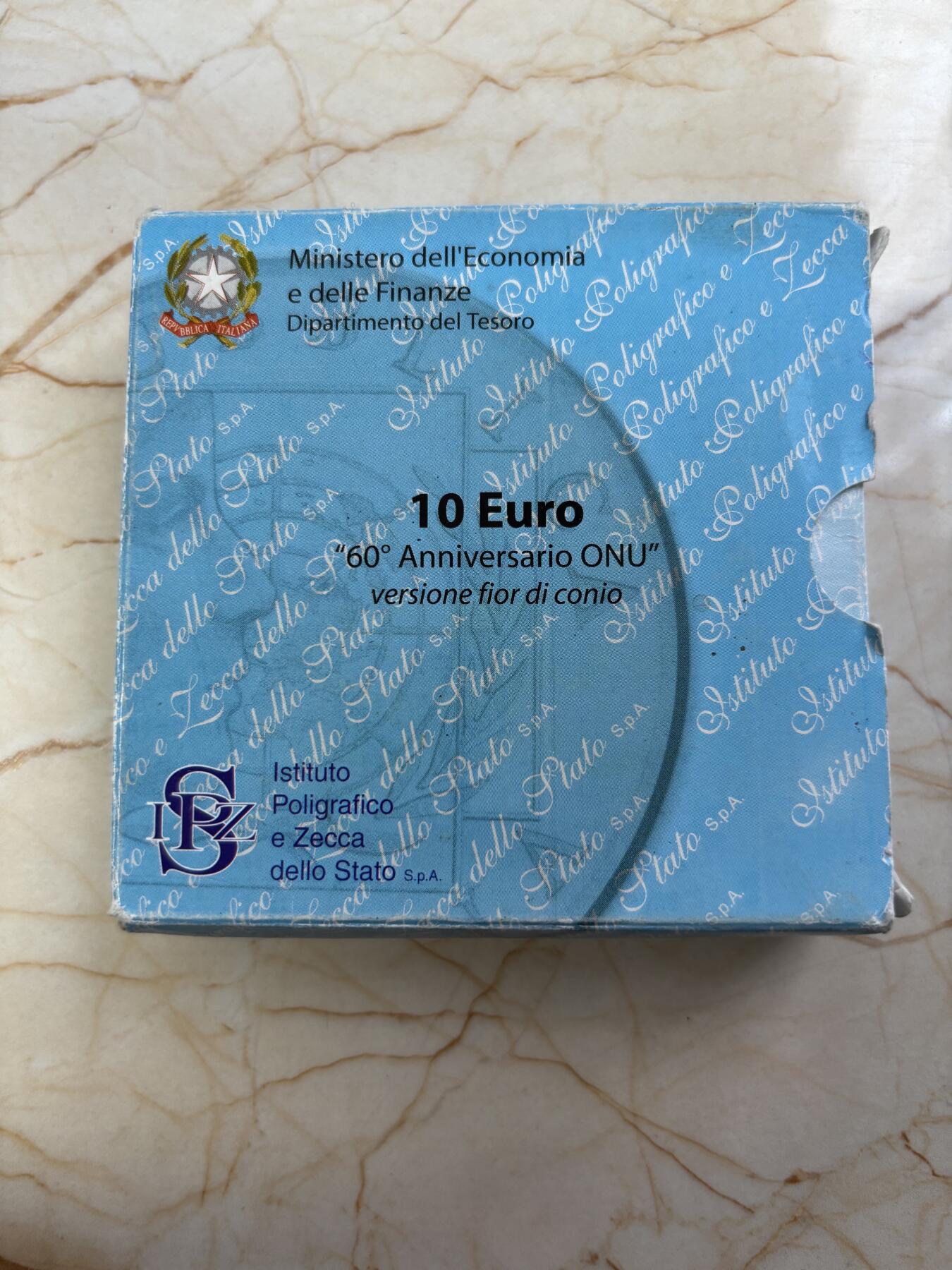 第188期拍卖 意大利2003年欧盟轮值主席国欧罗巴女神磨砂银币，925银，22克，有氧化