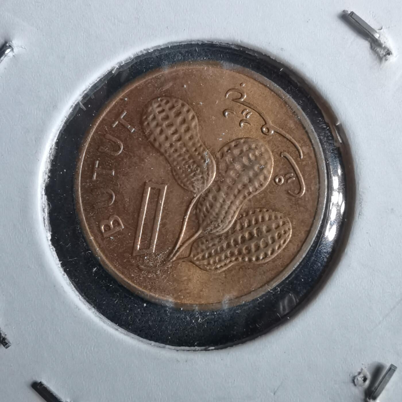 沼泽如烟--第964场 冈比亚1971年1布图