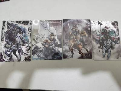 夜之极第三十八期 （1月17日周六晚9点截拍，欢迎竞拍） - 卡德曼 张建东水浒 四好汉 99限编 墨粗