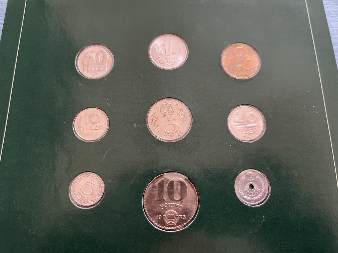 咖啡豆•收藏 2025年Jan_22th世界各国富兰克林套币拍卖 匈牙利/巴西-世界各国UNC硬币套币富兰克林包装