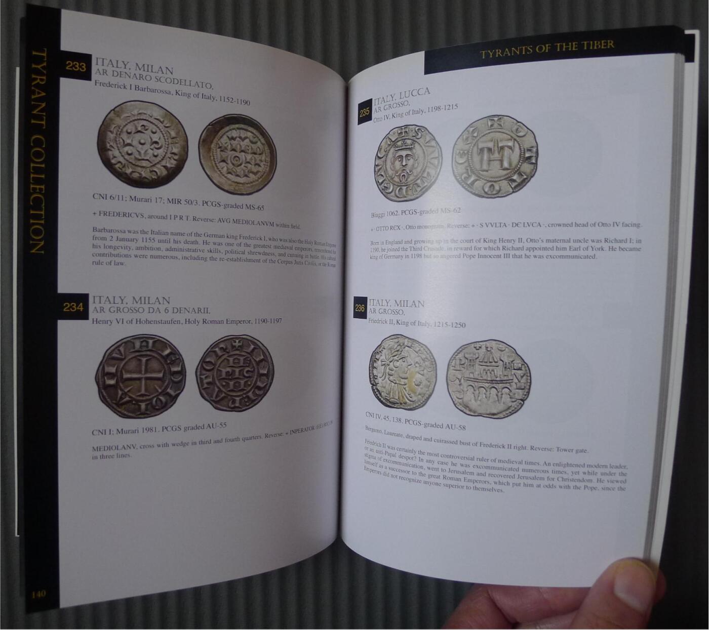 世界钱币章牌书籍专场拍卖01.18 世界最贵重的私人硬币收藏（封建君主/统治者系列）