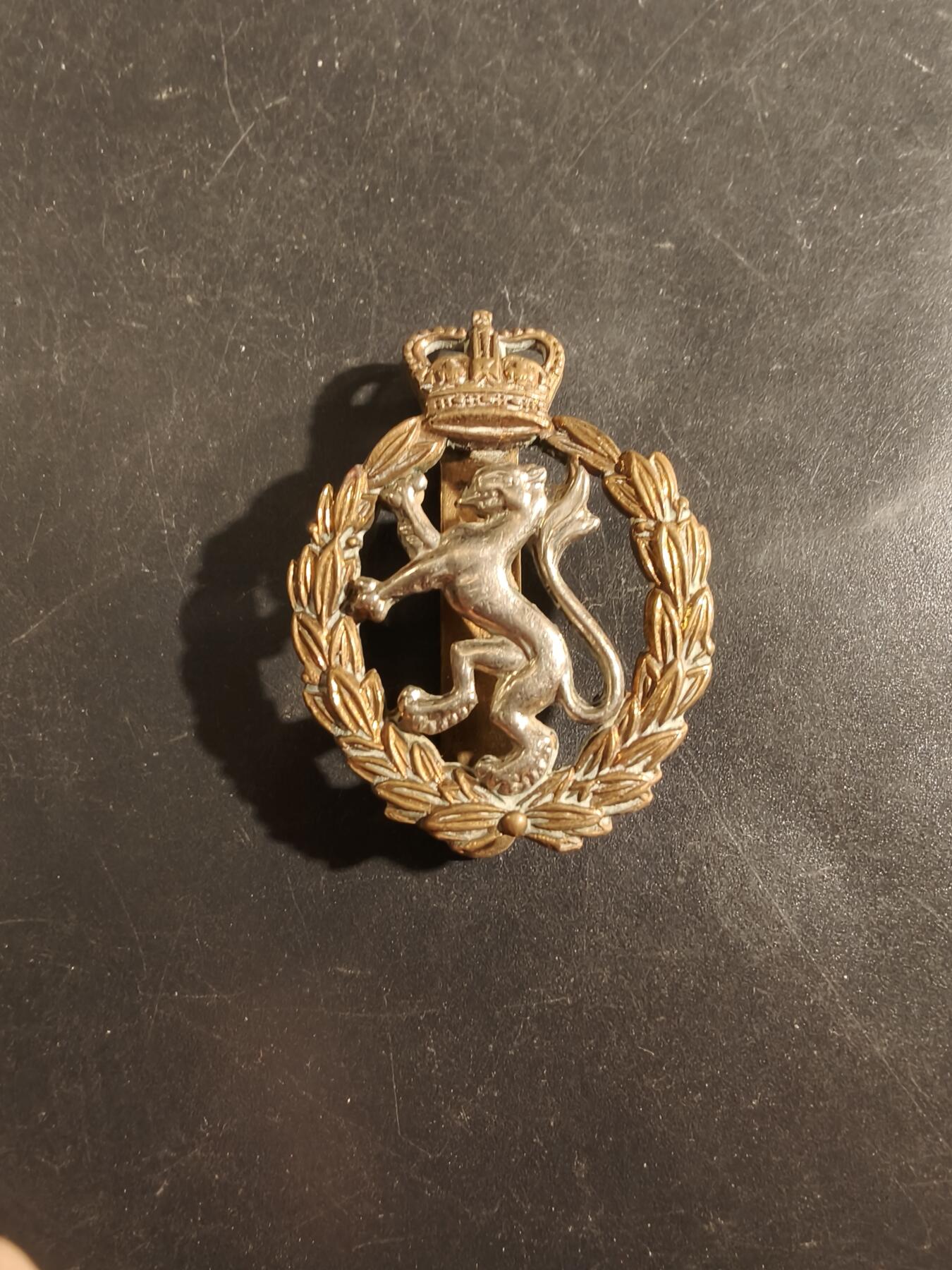 老王徽章第177期 英国皇家兽医帽徽      女王时期