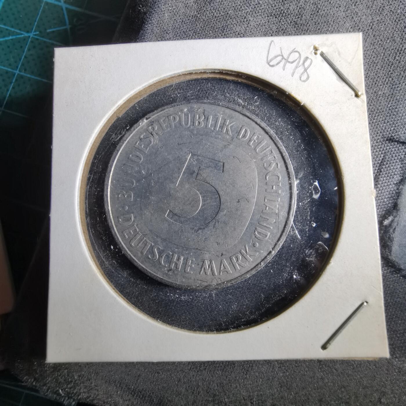 沼泽如烟--第964场 德国1982年5马克