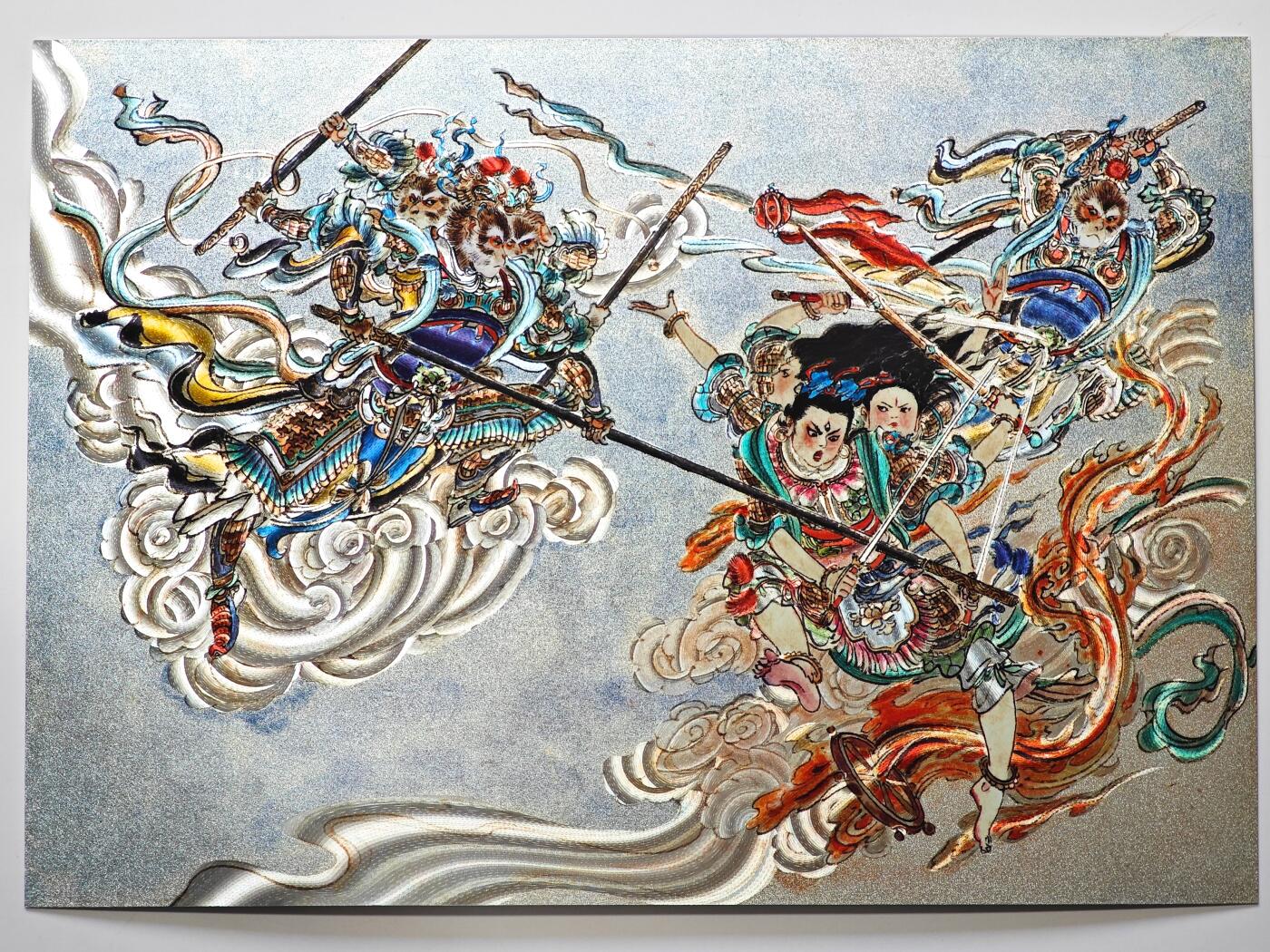 白泽拍卖卡牌手绘专场第31期（岁寒知松柏 春意已可期）