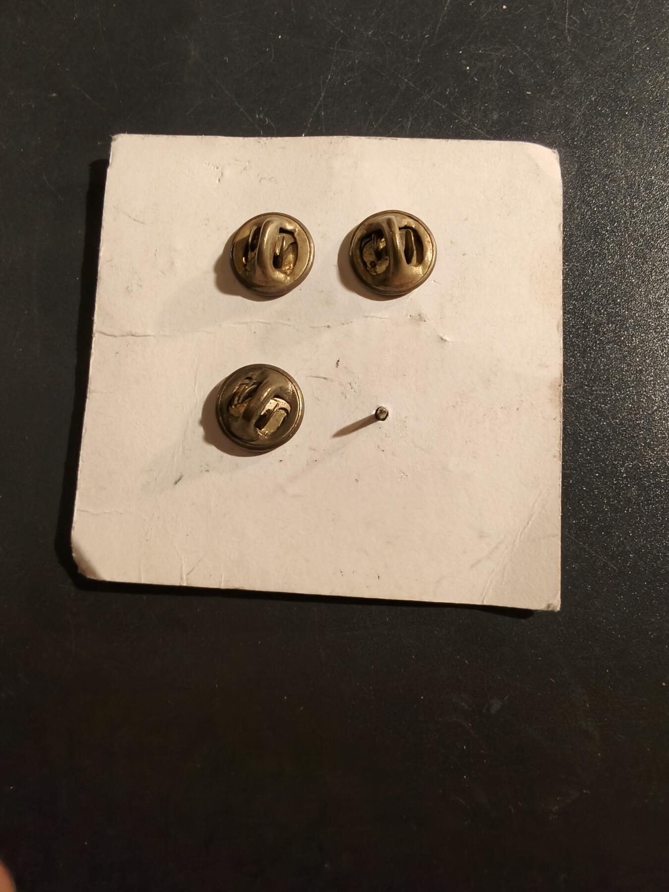 老王徽章第177期 美国陆军下士金属军衔一组   低可视度