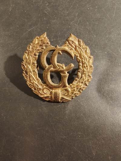 老王徽章第177期 - 英国驻德国管制委员会帽徽     冷战早期