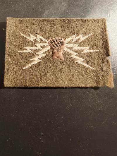 老王徽章第177期 - 二战英国皇家空军无线电操作员臂章