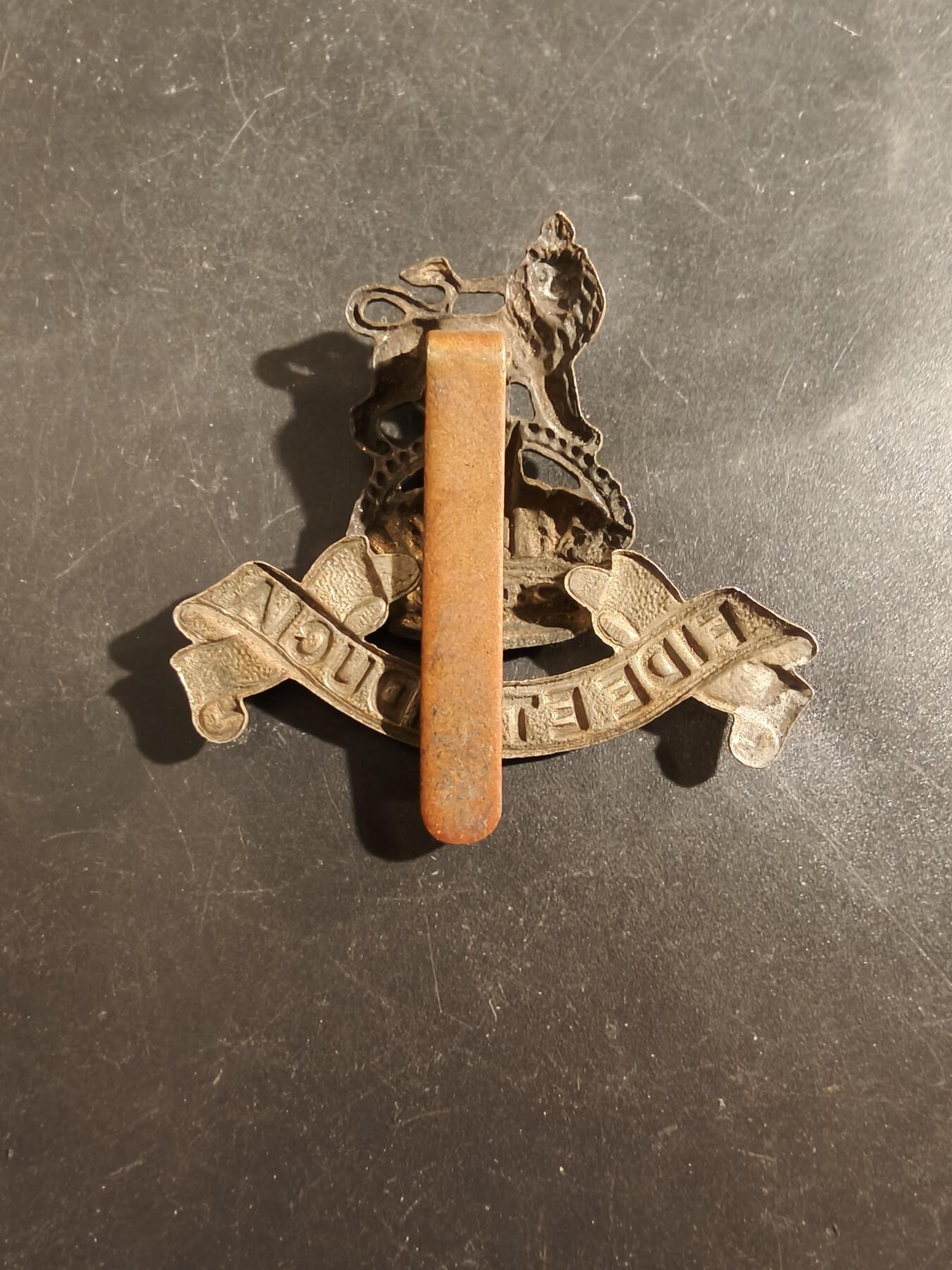 老王徽章第177期 英国皇家财务团帽徽    一战时期