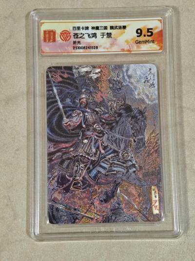 夜之极第三十八期 （1月17日周六晚9点截拍，欢迎竞拍） - CCG&百里 三国 苍之飞鸿 于禁 粗闪 9.5g