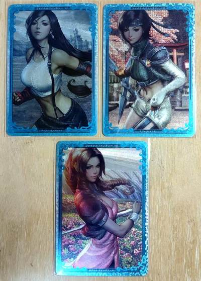 满200包邮！！龙虎卡牌-七二场（满200元包邮，无佣金，每周六结拍，欢迎送拍） - 粗闪3张 江东 动漫女主小套卡 一套 2020年出品