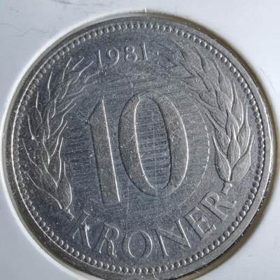 沼泽如烟--第964场 - 丹麦1981年10克朗