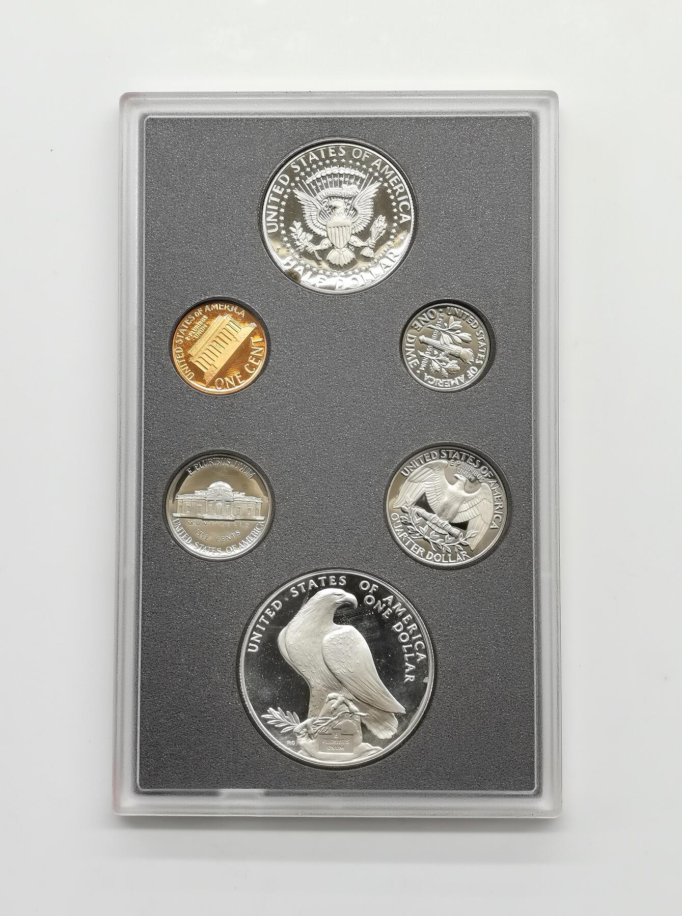 博洋堂世界钱币拍卖第157期（全场包邮） 美国1984年洛杉矶奥运6枚精制套币