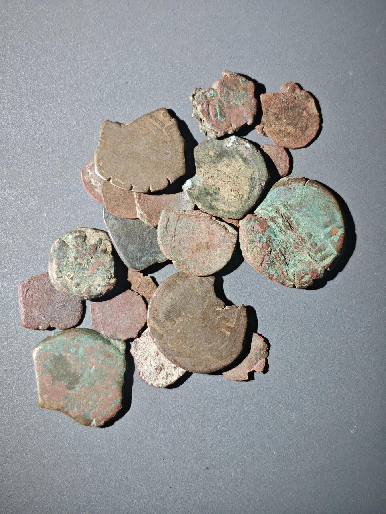 108期新疆红钱粟特钱币丝路钱币专场