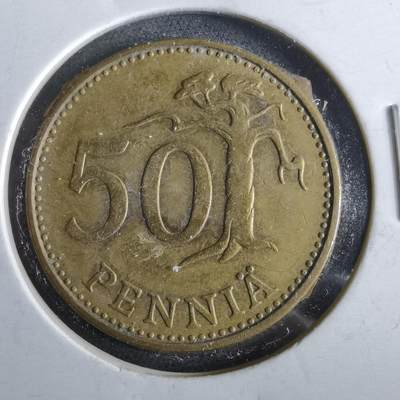 沼泽如烟--第964场 - 芬兰1963年50芬尼