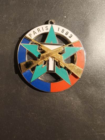 老王徽章第177期 - 法国步枪协会证章