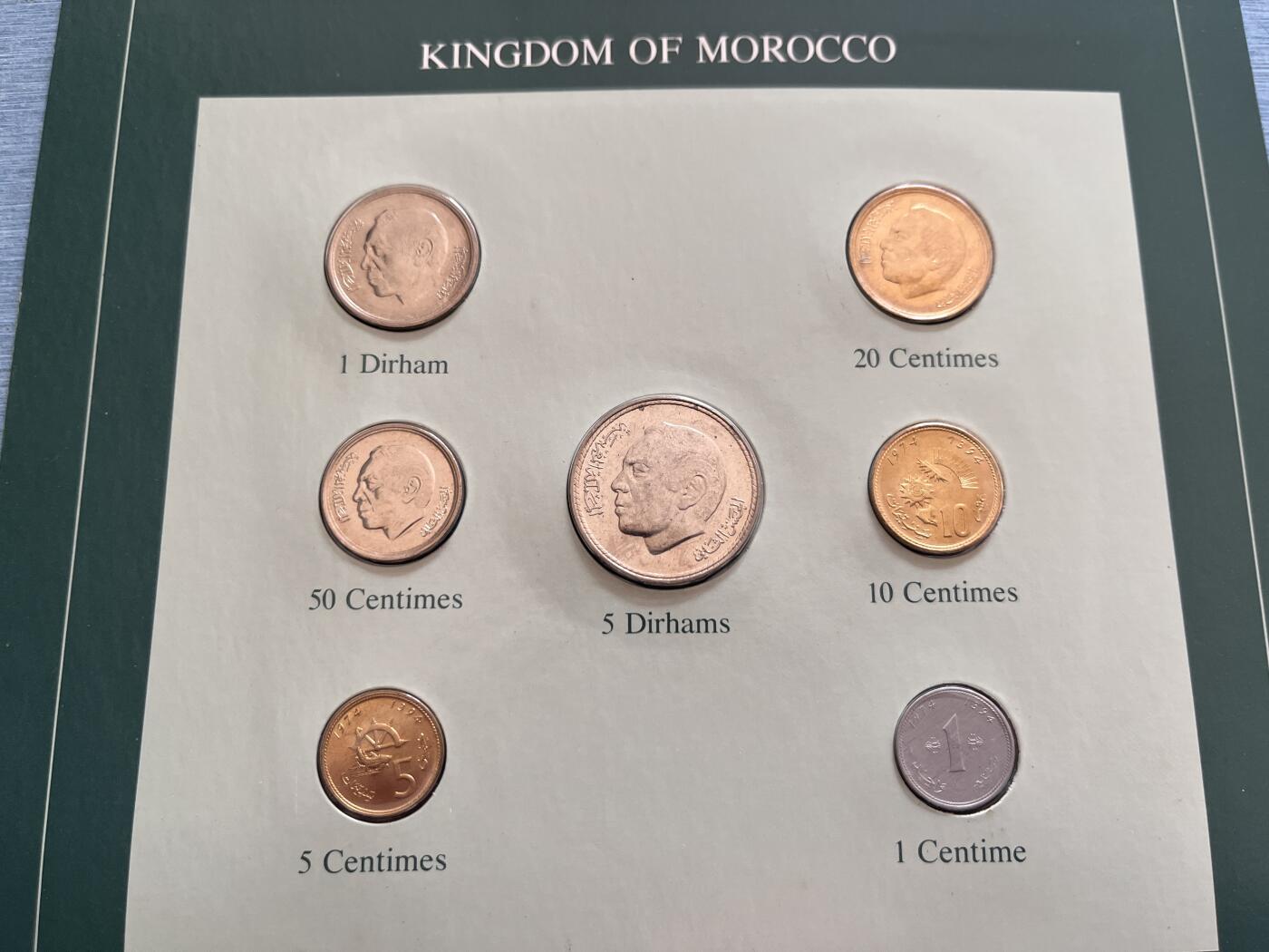 咖啡豆•收藏 2025年Jan_22th世界各国富兰克林套币拍卖 意大利/摩洛哥-世界各国UNC硬币套币富兰克林包装