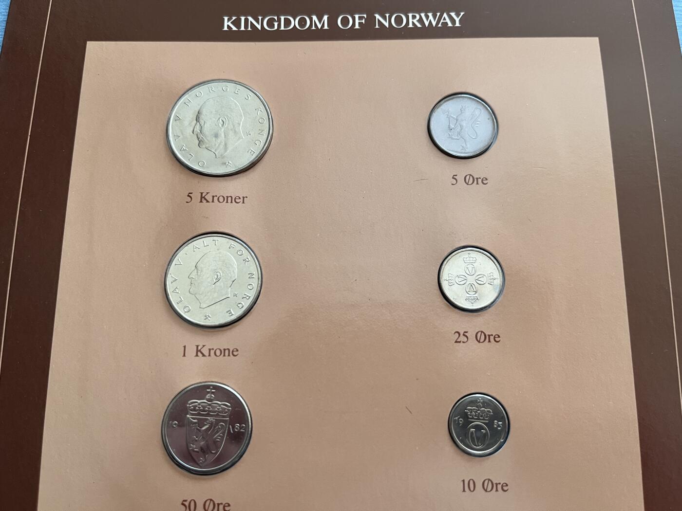 咖啡豆•收藏 2025年Jan_22th世界各国富兰克林套币拍卖 卢森堡/挪威-世界各国UNC硬币套币富兰克林包装