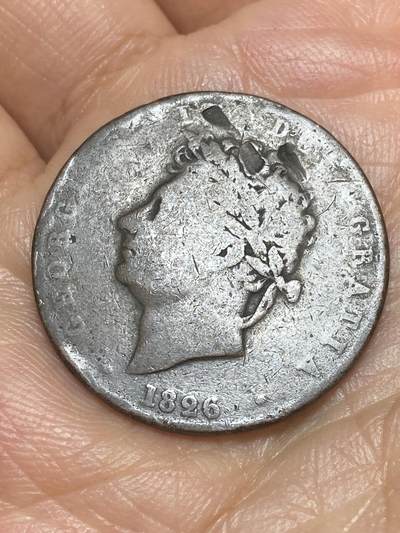 2026年第九场(总第一百七十八场）外国好品散币场(免佣金) - 英国🇬🇧1826年1/2便士(乔治四世时期)