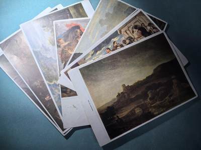 盛世勋华——号角文化勋章邮票专场拍卖第299期 - 德国（1939）宣传卡片10张 巴洛克绘画