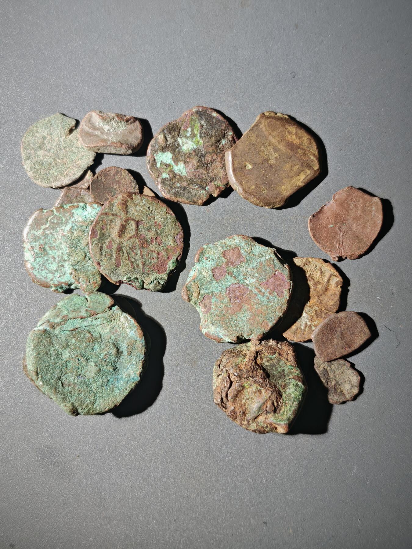 108期新疆红钱粟特钱币丝路钱币专场