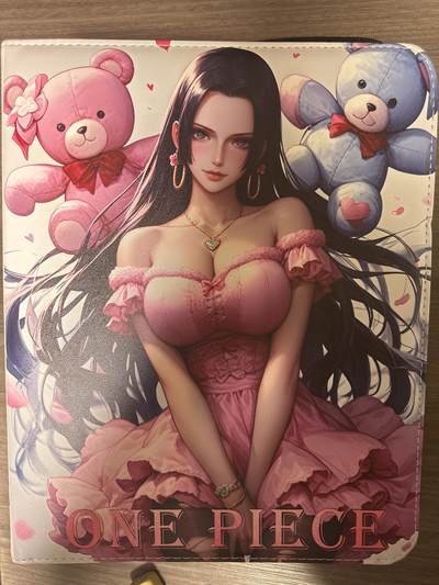 阳大大卡牌拍卖第94期（持续收拍品，周六晚上九点截拍，进群福利早知道） - 【定制卡册】航海王 璀璨之夜 女帝波雅•汉库克