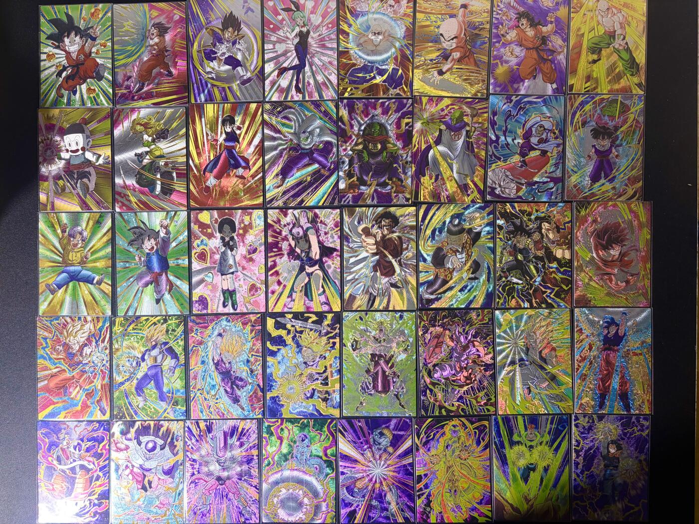 NO.21 好又多金牌大场，新店点关注不迷路！每周一站式配齐，方便凑单！（周6晚8点截拍，卖家送拍0抽成！） 龙珠系列卡牌 上部一套40张 粗闪