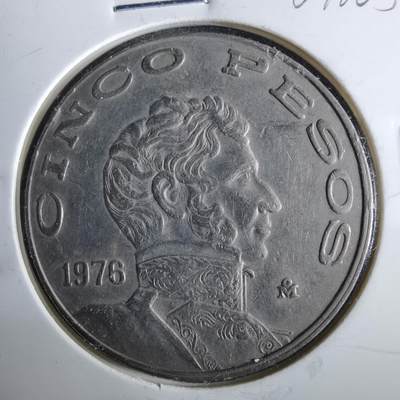 沼泽如烟--第964场 - 墨西哥1976年5比索