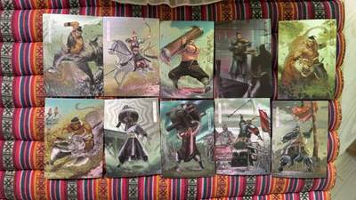 光影卡牌第28期，各家亲签，各家套卡，持续收拍品 - 司马十大力士全粗