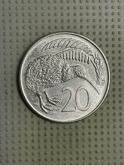 2026年第14场各国散币拍卖（总第164场） - 新西兰1982年20分