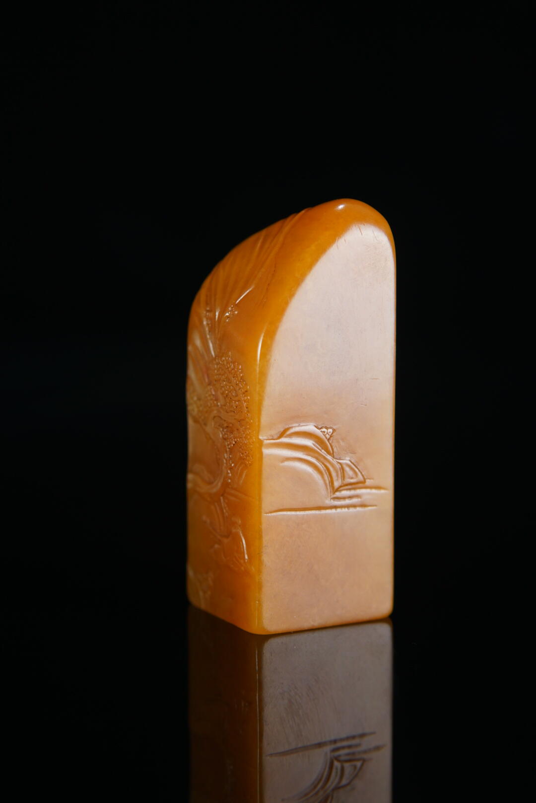 方寸藏珍·寿山田黄印章专场（一） 寿山田黄石《悟道》印章