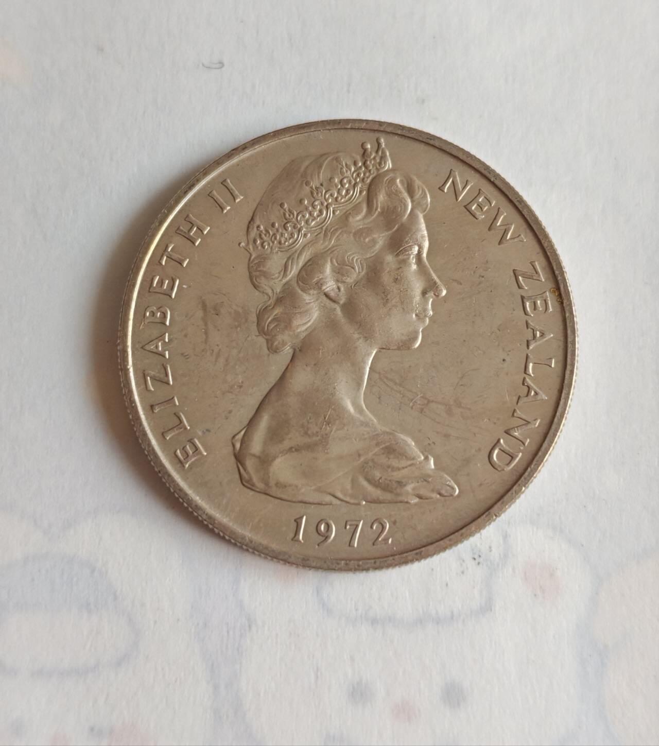 外国硬币 新西兰20分（20 Cents）