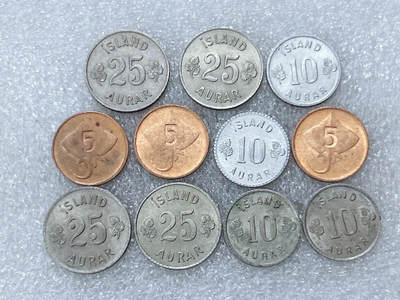 第一海外回流一元起拍收藏 散集专场  第294期 - 冰岛硬币🇮🇸