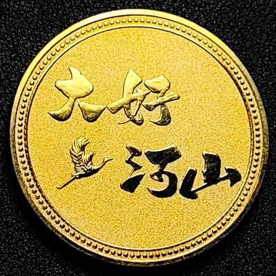 泉币菌-第171场- 精品福利场 - 大好河山 纪念章 长江 40mm