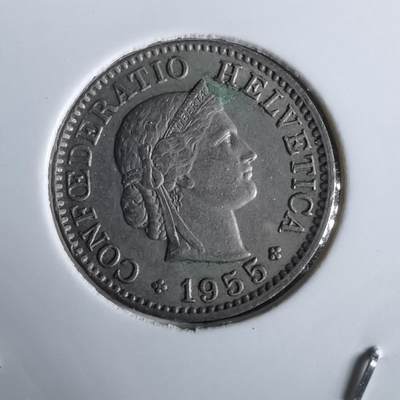 沼泽如烟--第963场 - 嗯瑞士1955年五分