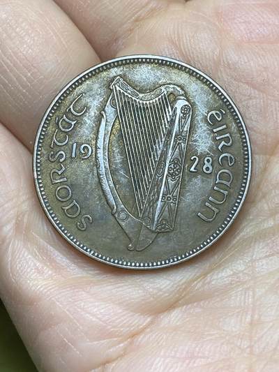 2026年第十场(总第一百七十九场）外国好品散币场(免佣金) - 爱尔兰1928年1便士(英辖自由邦时期，首发年)