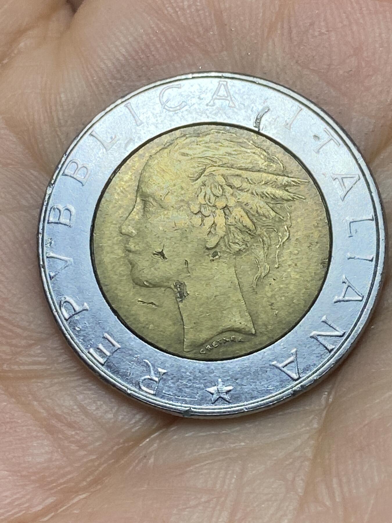 2026年第十场(总第一百七十九场）外国好品散币场(免佣金) 意大利🇮🇹1986年500里拉