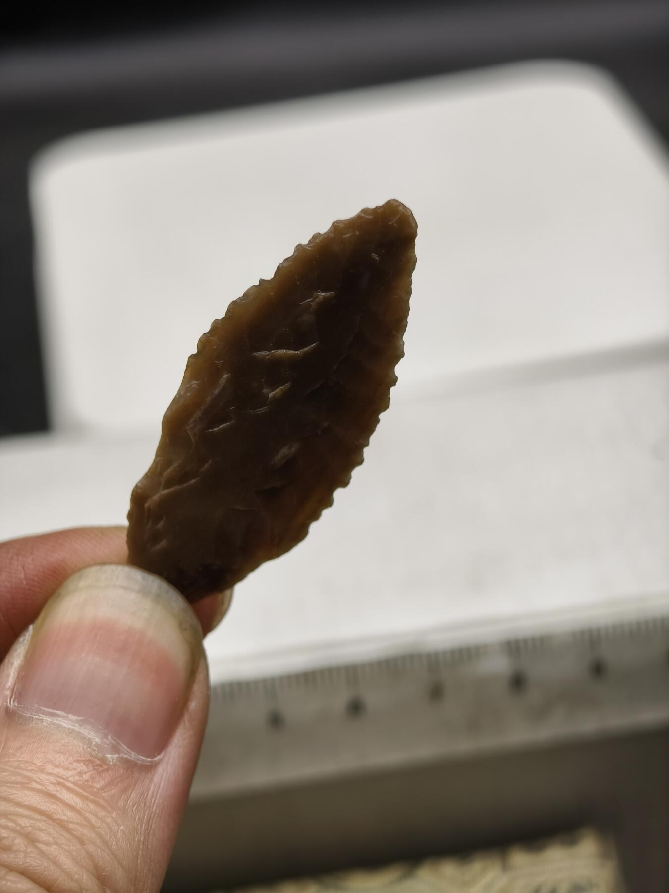 108期新疆红钱粟特钱币丝路钱币专场 老玛瑙箭头