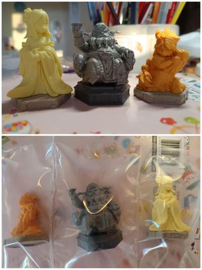 春节前倒数第三场！！龙虎卡牌-七三场（满200元包邮，无佣金，每周六结拍，欢迎送拍） - 卡游橡皮人 3个