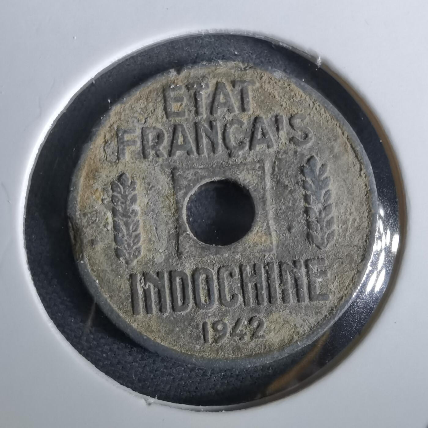 沼泽如烟--第965场 法属印度支那1942年四分之一分