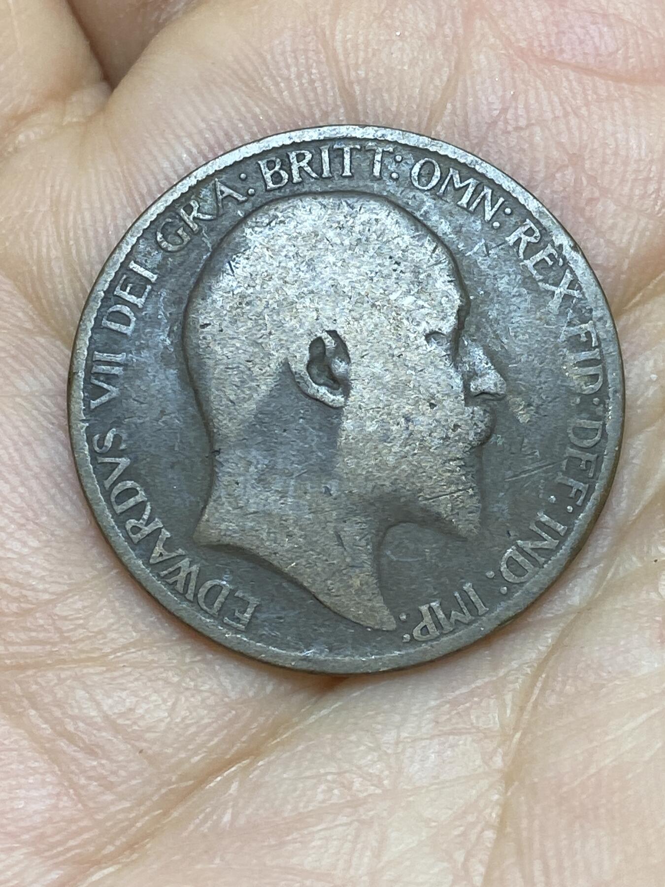 2026年第十场(总第一百七十九场）外国好品散币场(免佣金) 英国🇬🇧1909年半便士(爱德华七世时期)