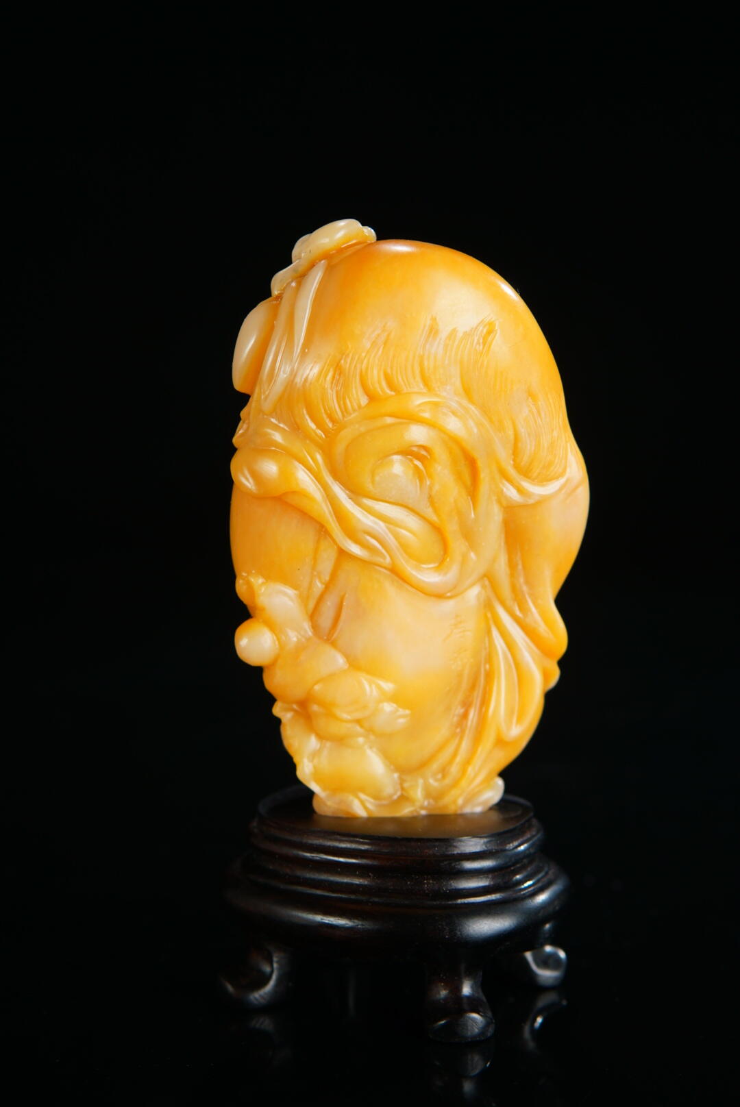 方寸藏珍·寿山田黄印章专场（二） 寿山田黄石《寿星翁》摆件