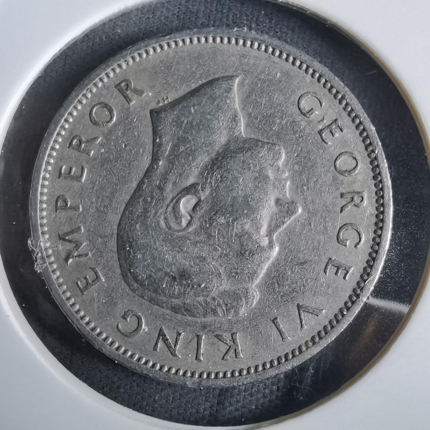 沼泽如烟--第963场 新西兰1947年1先令