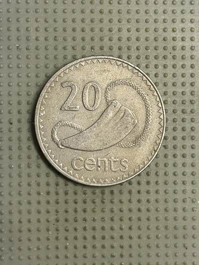 2026年第14场各国散币拍卖（总第164场） - 斐济1975年20分