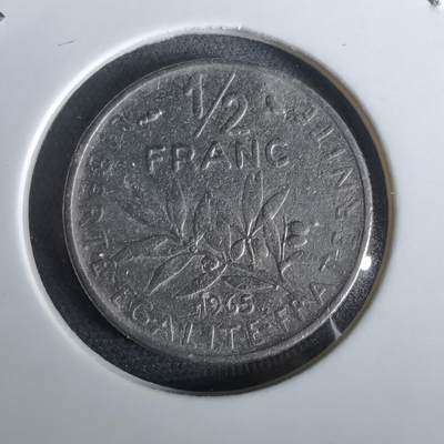 沼泽如烟--第965场 - 法国1965年半法郎