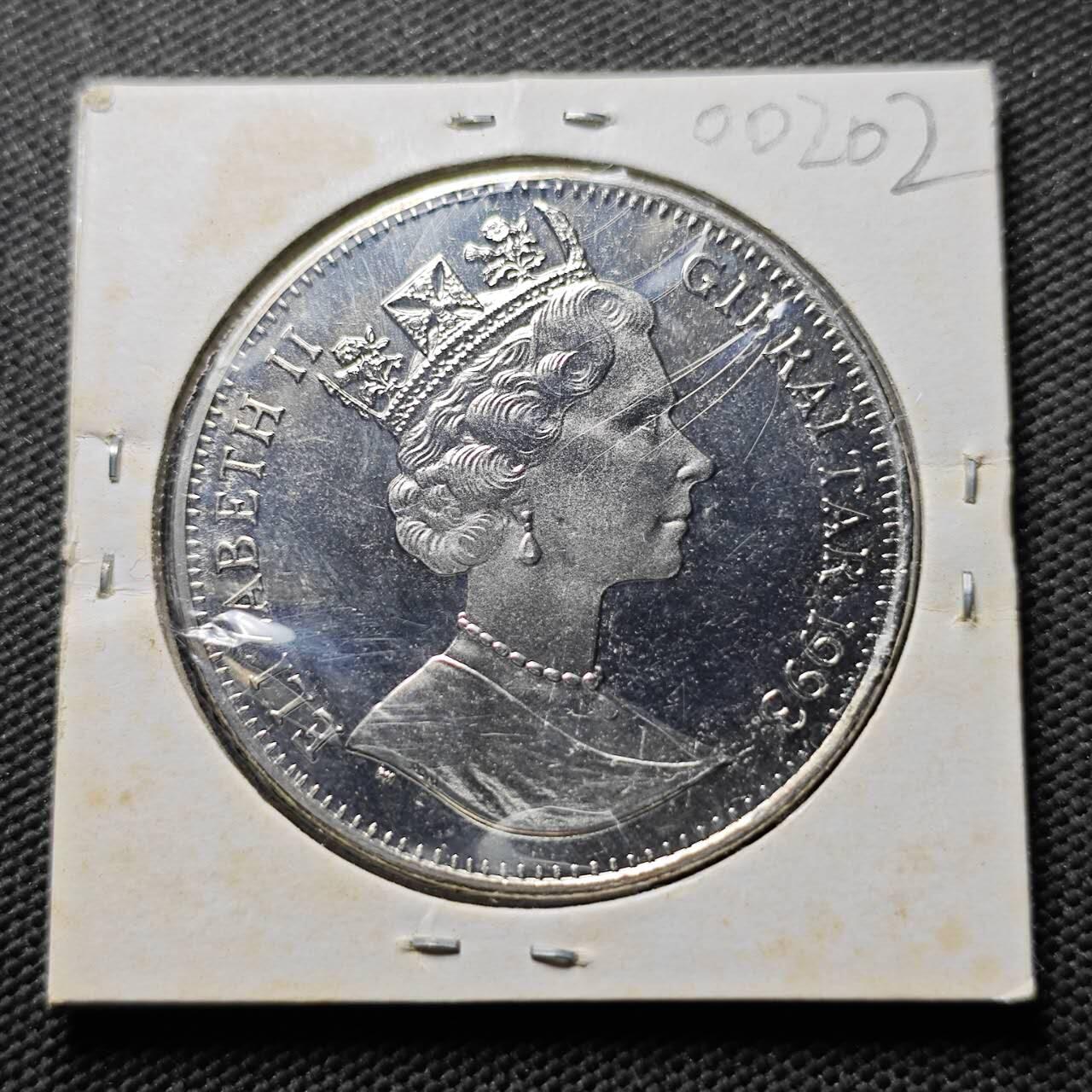 KK钱币收藏小铺  第400期  百期特拍（四拍之四）2月预留时间 周末发货   1993直布罗陀1克朗纪念币 彼得兔系列