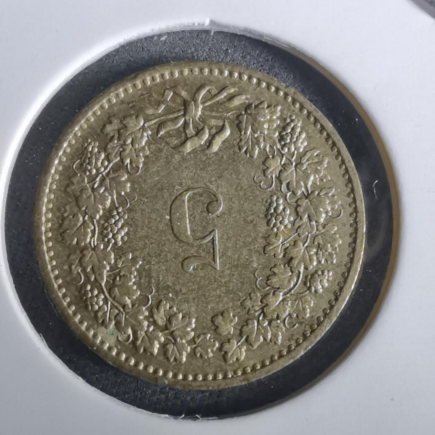 沼泽如烟--第965场 瑞士1983年五分